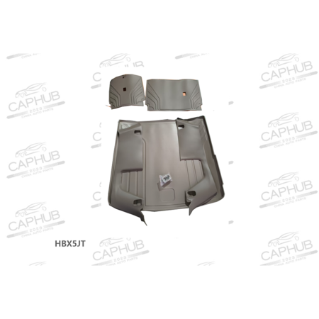 Коврики в багажник(с защитой на сиденья и боковыми частями ) коричневые  LIXIANG L6 дубликат