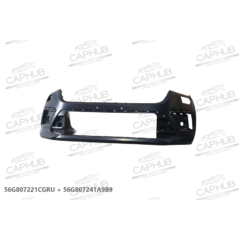 Бампер +Лючок решетки лев  Skoda Kodiaq Saic Оригинал фото 2