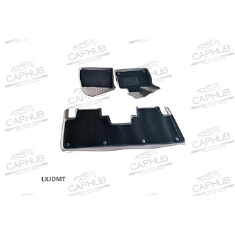 Коврики салоны резина + ворсLI XIANG L6 MAX дубликат фото 1