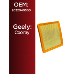 Воздушный фильтр GEELY Coolray  дубликат  2032040500 фото 2