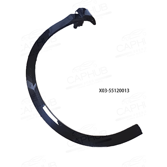 Накладка арки переднего крыла левая фото 1